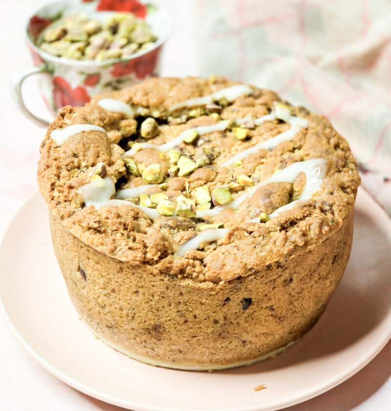 Chocolate Chip Kunafa Pie