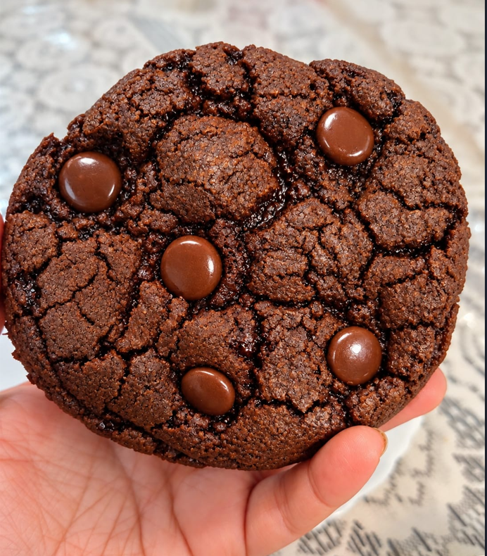 Triple Chocolate Cookies