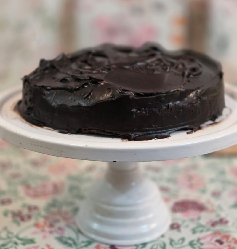 Wacky Cake (No egg, no butter, no milk)